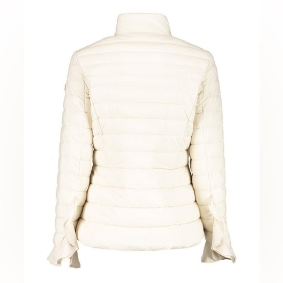 TAHARI Cream Tara Puff Jacket Size Small - Picture 4 of 9
